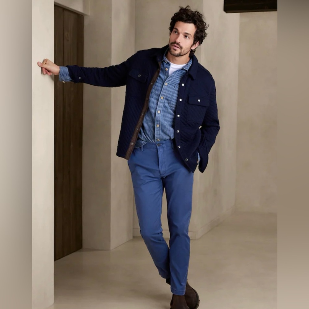 Banana republic men’s tapered fit chinos
